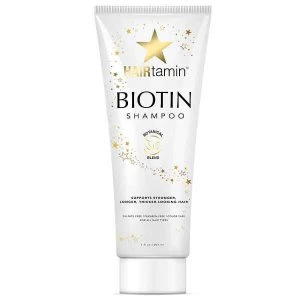 شامپو ضد ریزش و رشد موی هیرتامین HAIRTAMIN مدل بیوتین BIOTIN حجم 207 میل