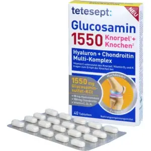 مکمل تقویت کننده غضروف و استخوان گلوکوزامین تتسپت آلمان اصل
