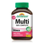 مولتی ویتامین ۱۰۰٪ نیاز روزانه Jamieson مخصوص خانم ها
