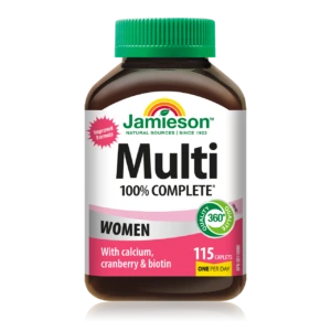 مولتی ویتامین ۱۰۰٪ نیاز روزانه Jamieson مخصوص خانم ها