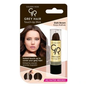 استیک پوشاننده موهای سفید گلدن رز کد 02 Dark Brown