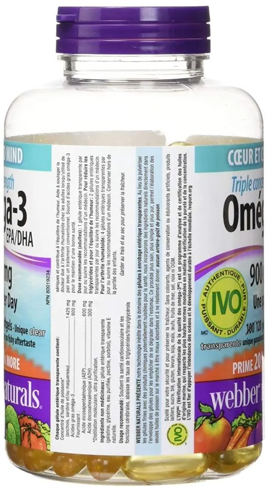 قیمت امگا ۳ وبر نچرالز Webber naturals