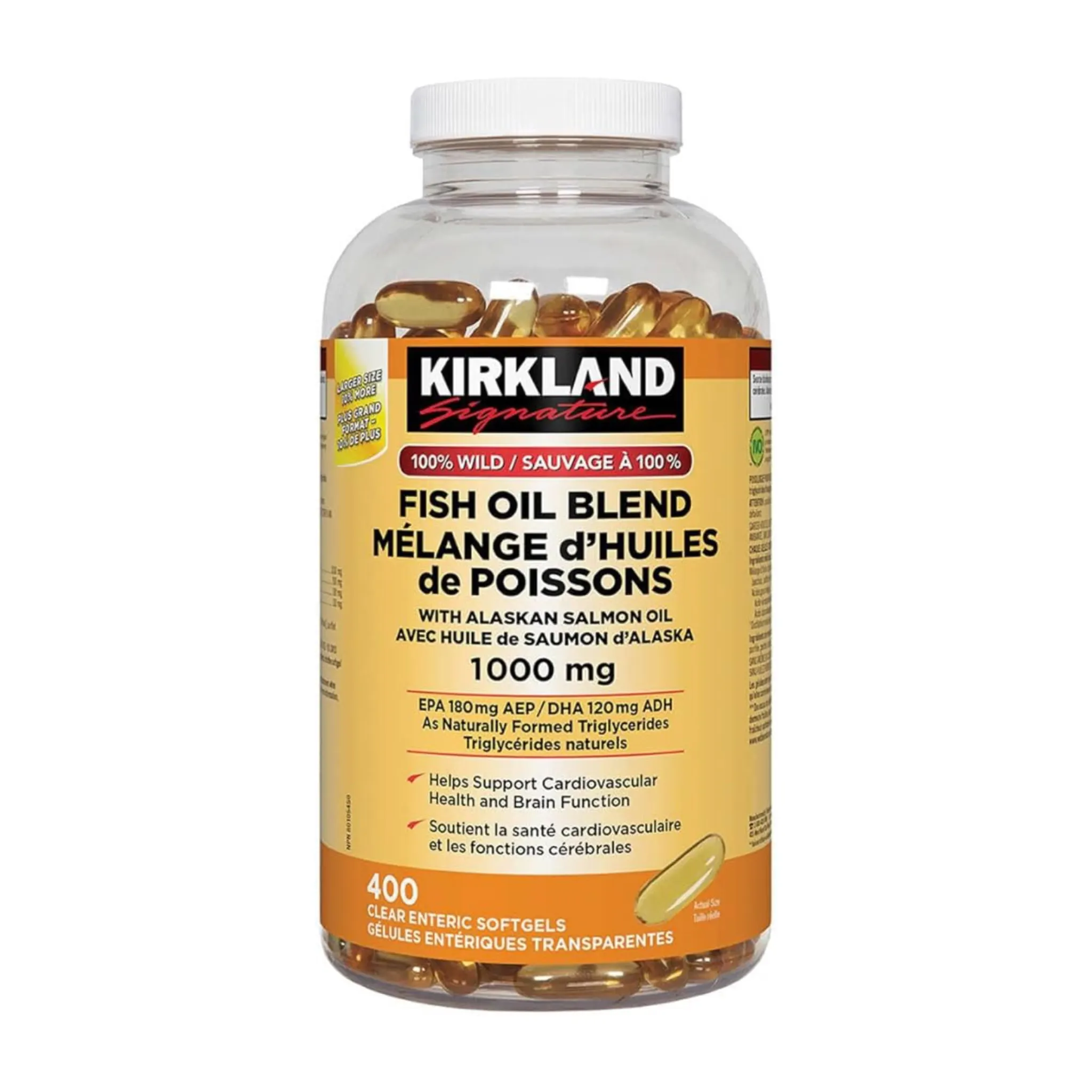 امگا ۳ کرکلند ۴۰۰ عددی - Fish Oil Blend