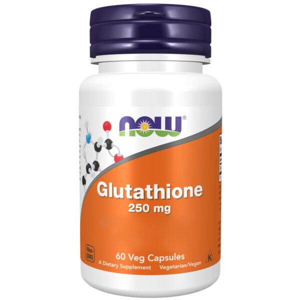 مکمل گلوتاتیون 250mg Now ناو فودز ۶۰ عددی - Image 1