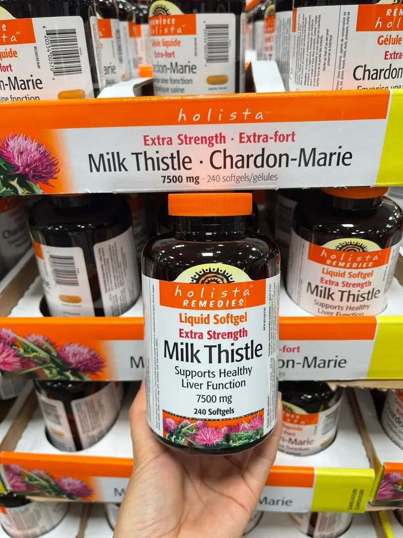 مکمل بازسازی کبد چرب Milk Thistle هولیستا - ۲۴۰ عددی