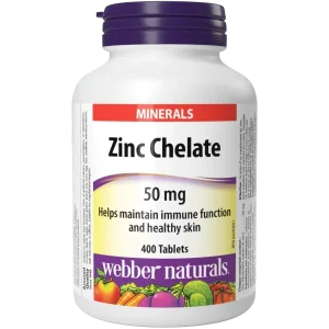بهترین زینک کلات وبرنچرالز webber naturals zink chelate
