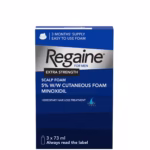 فوم ماینوکسیدیل ۵٪ مردانه ریگین (Regaine) – رشد مجدد مو و ضد ریزش بسته ۳ عددی