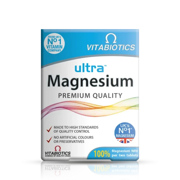 قرص اولترا منیزیم ویتابیوتیکس بسته 60 عددی (Ultra Magnesium)