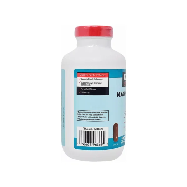 منیزیم سیترات کرکلند ۲۵۰ میلی‌گرم ۲۷۰ عدد (Magnesium Citrate 250 mg)