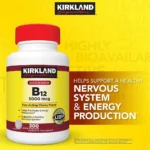 ویتامین ب 12 کرکلند 5000 میکروگرم 300 عدد Kirkland B12 (جذب سریع)