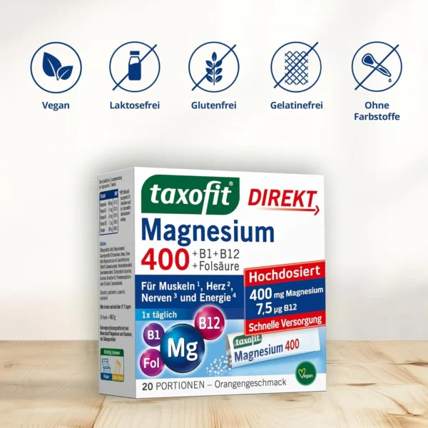 پودر منیزیم 400 تاکسوفیت 20 عدد | Taxofit