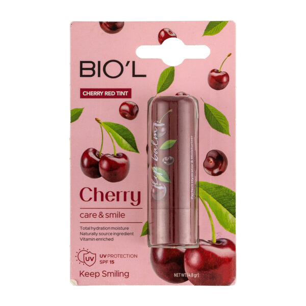 بالم لب رنگی بیول مدل Cherry با SPF15 وزن 4.8 گرم - Image 1