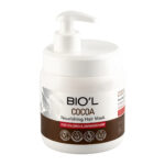 ماسک مو بیول حاوی عصاره کاکائو حجم 500 میلی لیتر