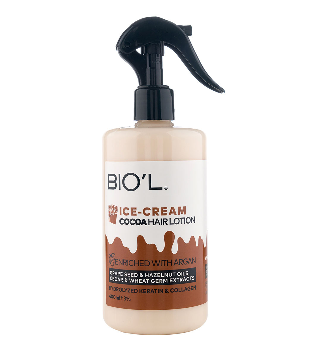 biol-chocolate-ice-cream-lotion-khanoumi-2-2023102911845629.jpg لوسیون مو تقویت کننده بیول مدل Chocolate Ice Cream مناسب مو نازک و آسیب دیده حجم 400 میلی لیتر - Image 1