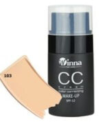 کرم پودر CC با اس پی اف 12 حجم30میل وینا - 103-بژ طبیعی - Image 3