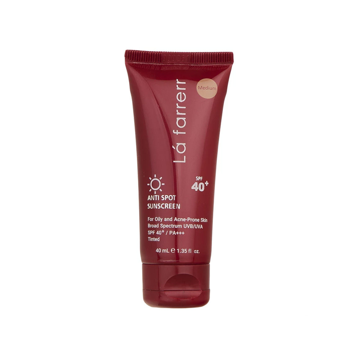 lafarrerr-anti-spot-tinted-sunscreen-cream-for-oily-and-acne-prone-skin-khanoumi-2024424144615253.jpg ضد آفتاب و ضد لک رنگی لافارر SPF40 مناسب پوست چرب و آکنه دار حجم 40 میلی لیتر - 02-متوسط - Image 3
